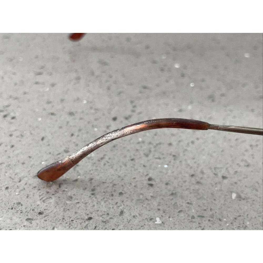MARCHON Greenwich Antique Brown 51-20-140 Brown Full Rim Eyeglasses Frames ONLY